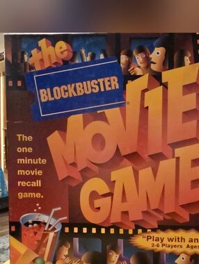 Blockbuster Movie Board Game - Complete - EUC